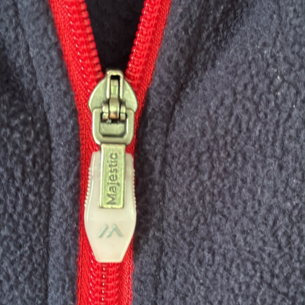 Patriots Full Zip Fleece Jacket. 2XL.  Preloved - Picture 4 of 7